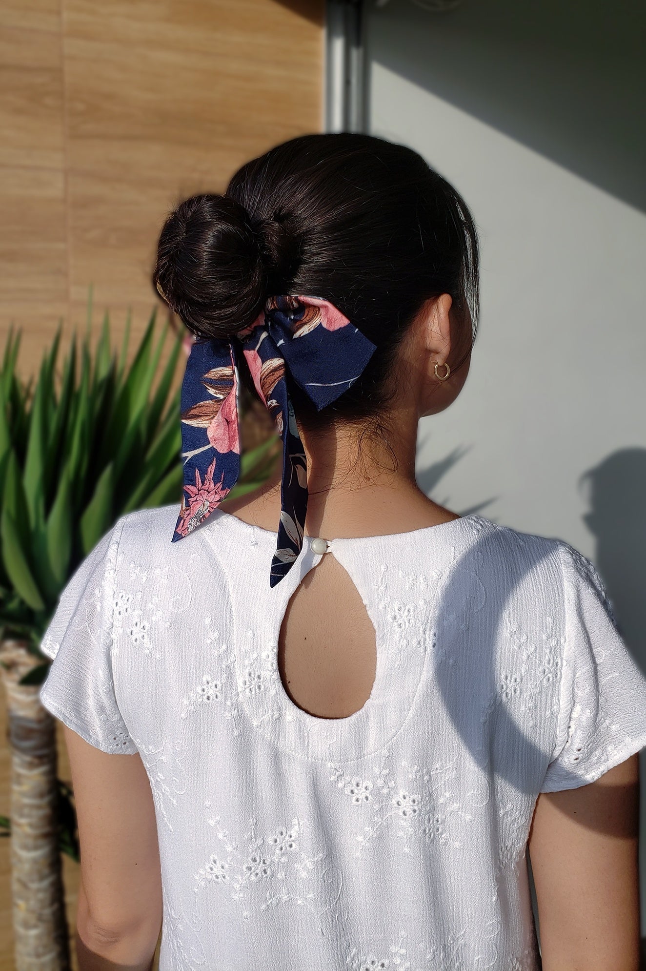 Lazo Cami - Azul Floral